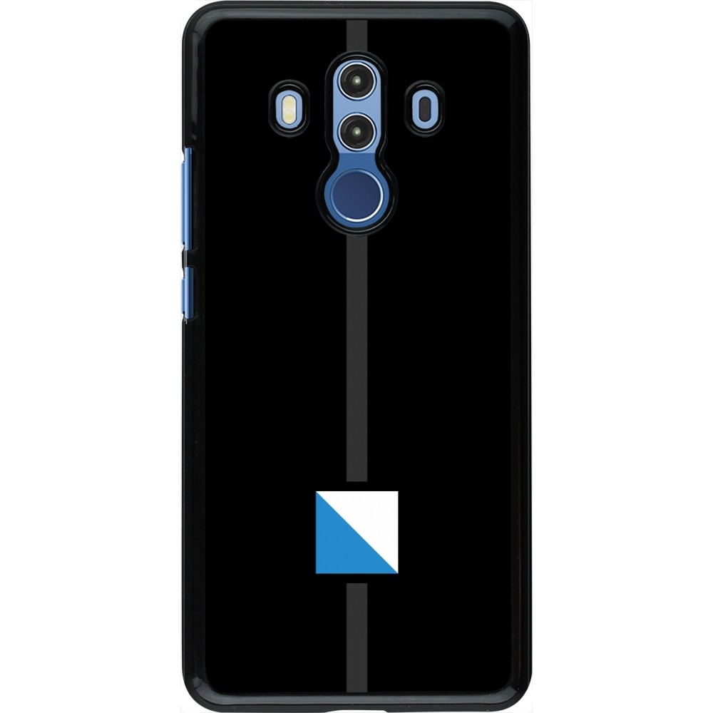 Huawei Mate 10 Pro Case Hülle - Kanton ZH schwarz