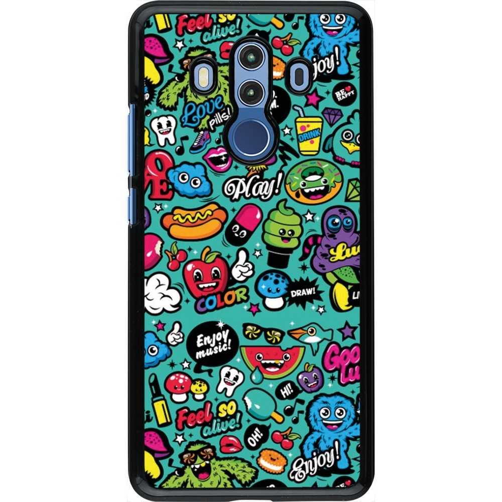 Coque Huawei Mate 10 Pro - Cartoons old school
