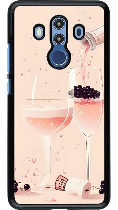 Coque Huawei Mate 10 Pro - Champagne Pouring Pink
