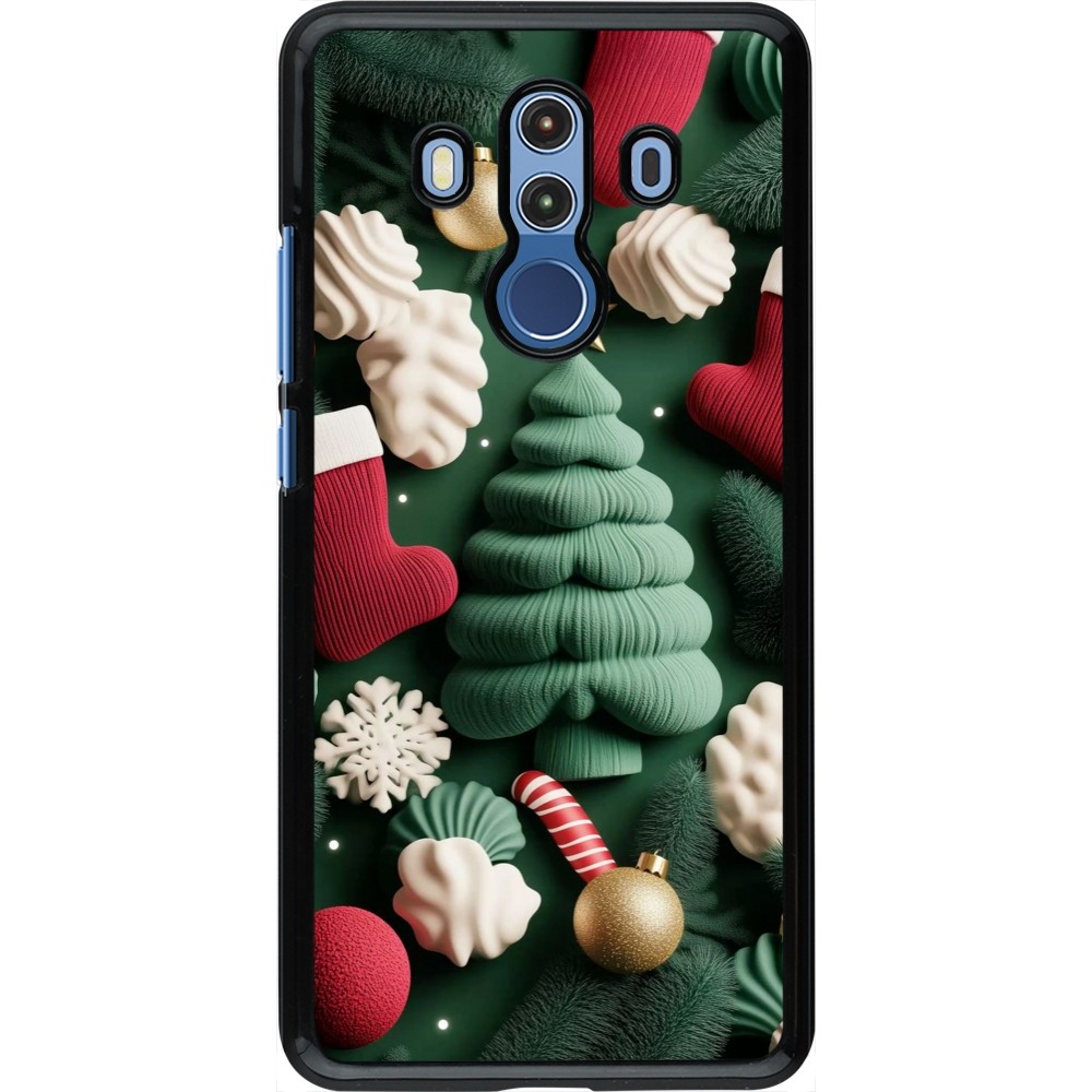 Coque Huawei Mate 10 Pro - Christmas 25 Christmas textiles