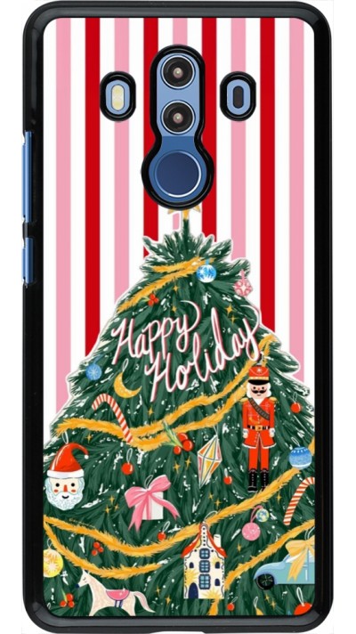 Coque Huawei Mate 10 Pro - Christmas 25 Happy Holiday