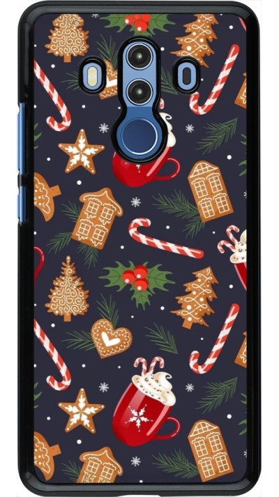 Coque Huawei Mate 10 Pro - Christmas 25 Pattern Gingerbread House