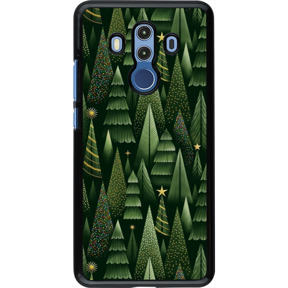 Coque Huawei Mate 10 Pro - Christmas 25 Pattern Xmas Tree