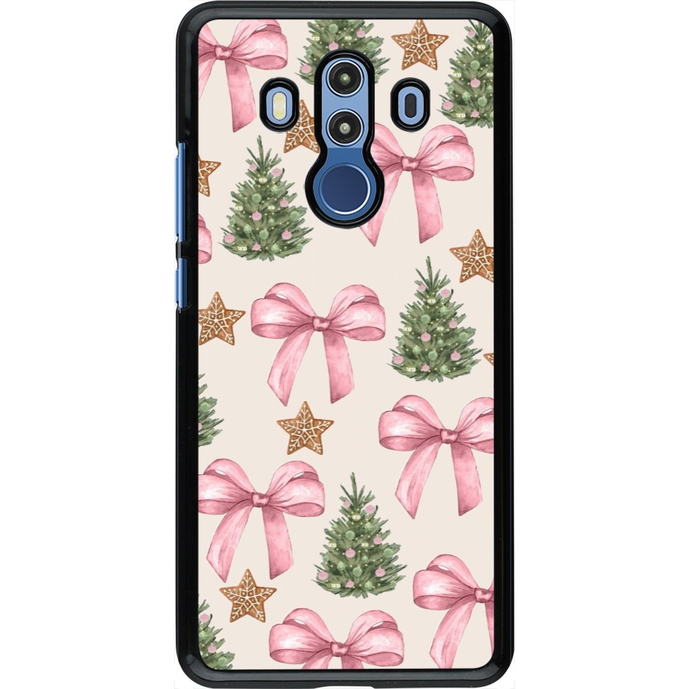 Coque Huawei Mate 10 Pro - Christmas 25 Vintage Ribbons
