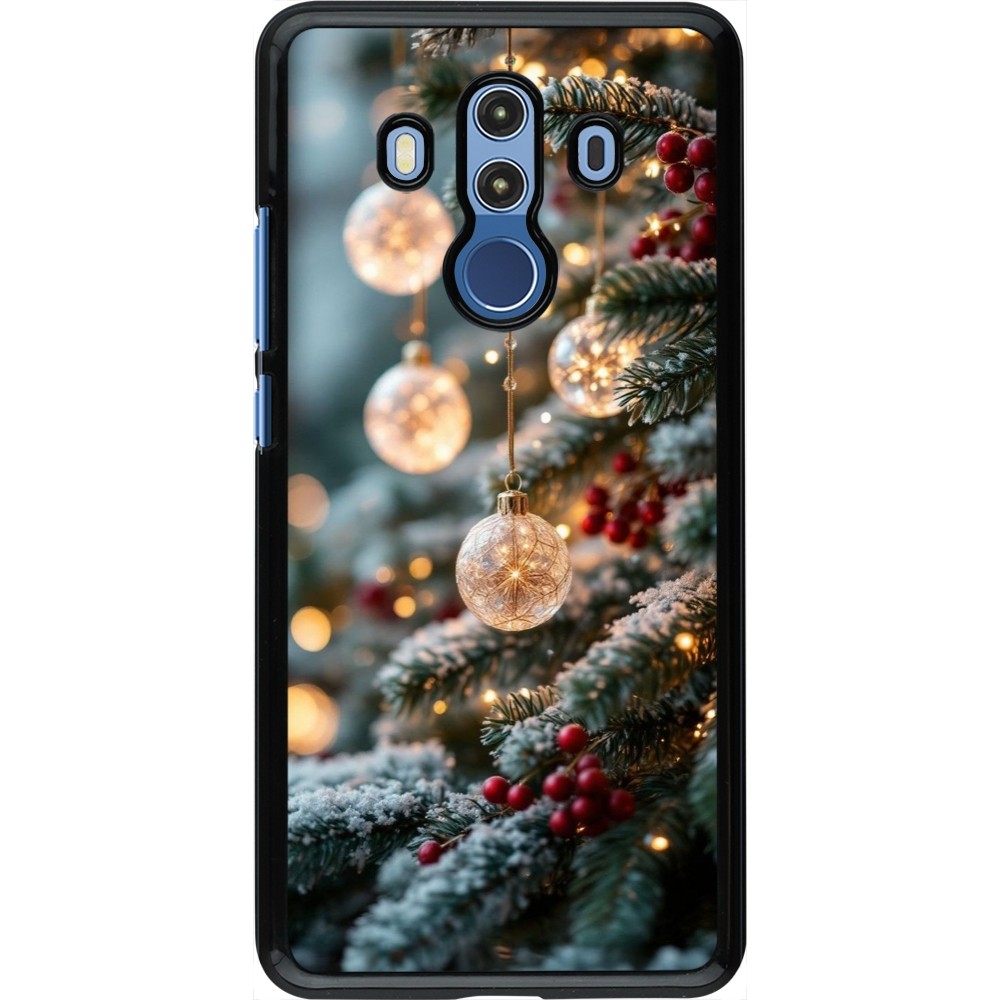 Coque Huawei Mate 10 Pro - Christmas 25 Xmas Decorated Tree