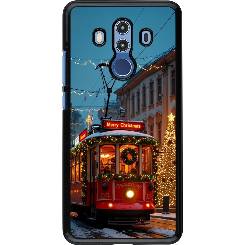 Coque Huawei Mate 10 Pro - Christmas 25 Xmas Train