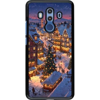 Coque Huawei Mate 10 Pro - Christmas 25 Xmas Village