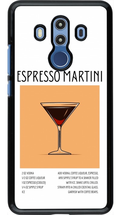 Coque Huawei Mate 10 Pro - Cocktail recette Espresso Martini