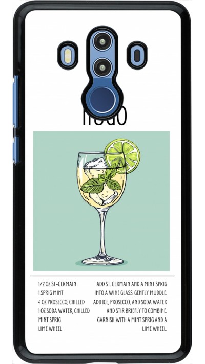 Huawei Mate 10 Pro Case Hülle - Cocktail Rezept Hugo