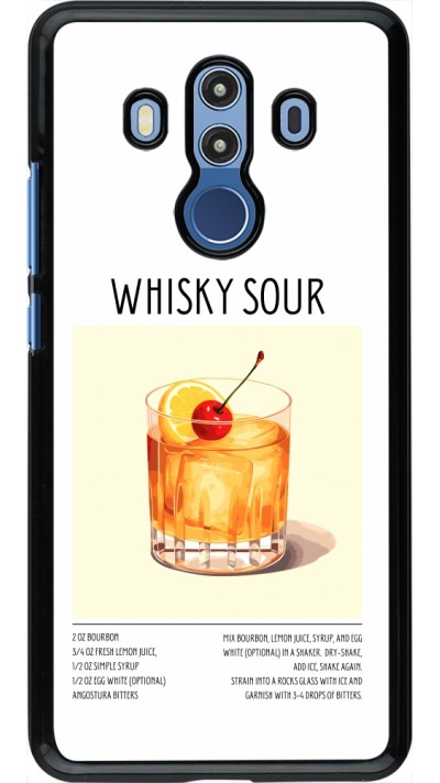 Coque Huawei Mate 10 Pro - Cocktail recette Whisky Sour