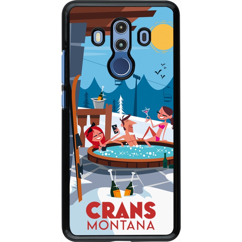 Coque Huawei Mate 10 Pro - Crans-Montana Mountain Jacuzzi