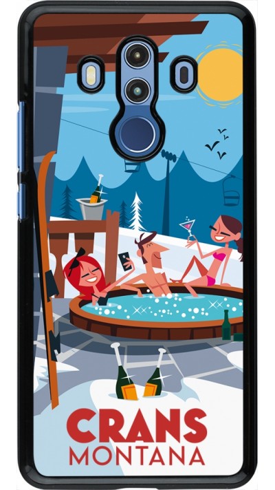 Coque Huawei Mate 10 Pro - Crans-Montana Mountain Jacuzzi