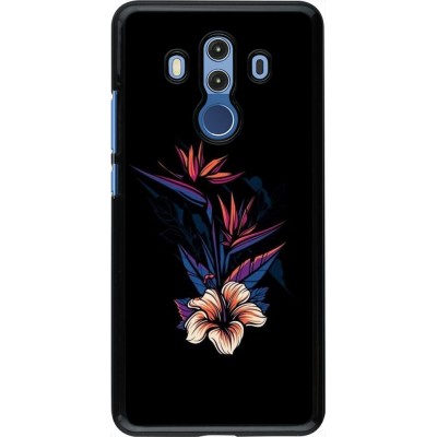 Coque Huawei Mate 10 Pro - Dark Flowers