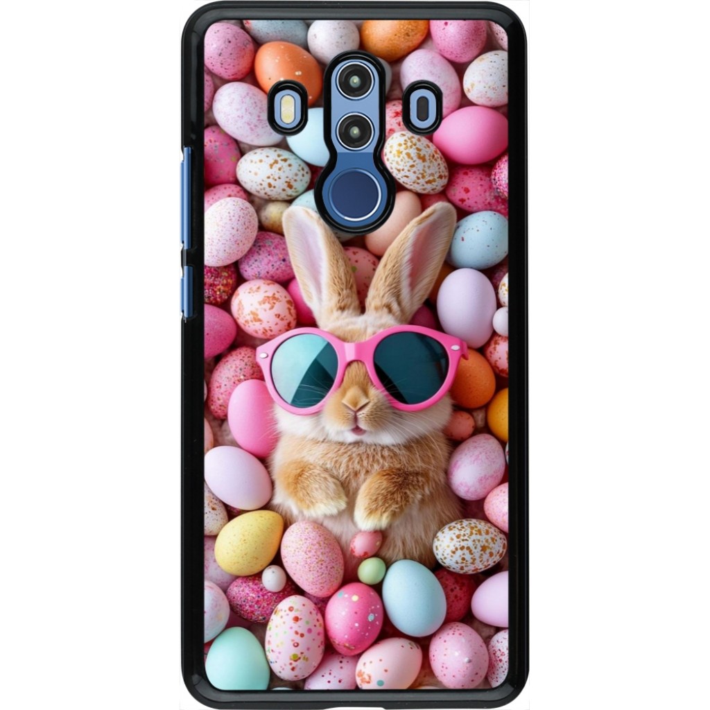 Moex® Cover Ultra-Sottile Per Huawei Mate 9 Pro - Rigida Anti-Graffio, Nero Metallico