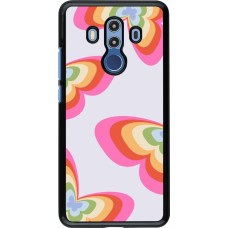 Coque Huawei Mate 10 Pro - Easter 2024 rainbow butterflies