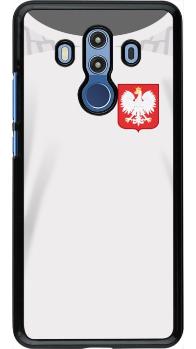 Coque Huawei Mate 10 Pro - Maillot de football Pologne 2022 personnalisable