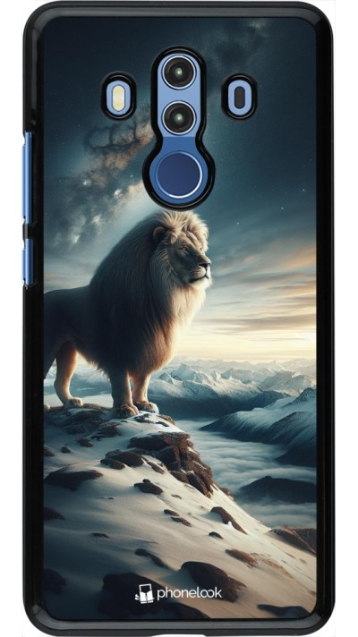 Coque Huawei Mate 10 Pro - Le lion blanc