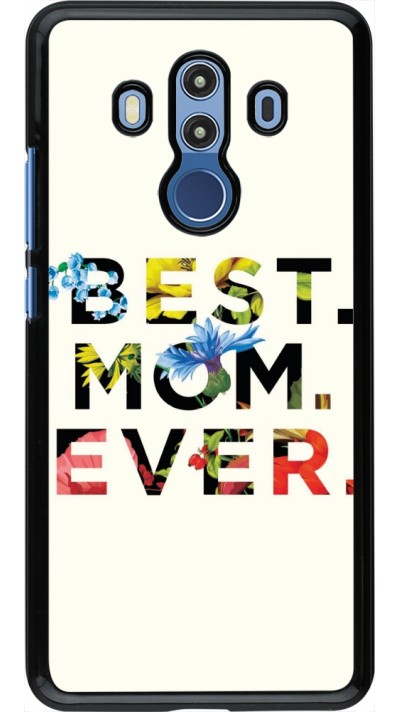 Coque Huawei Mate 10 Pro - Mom 2023 best Mom ever flowers