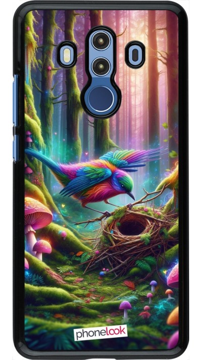 Huawei Mate 10 Pro Case Hülle - Vogel Nest Wald