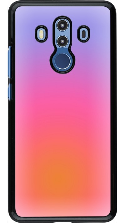 Coque Huawei Mate 10 Pro - Orange Pink Blue Gradient