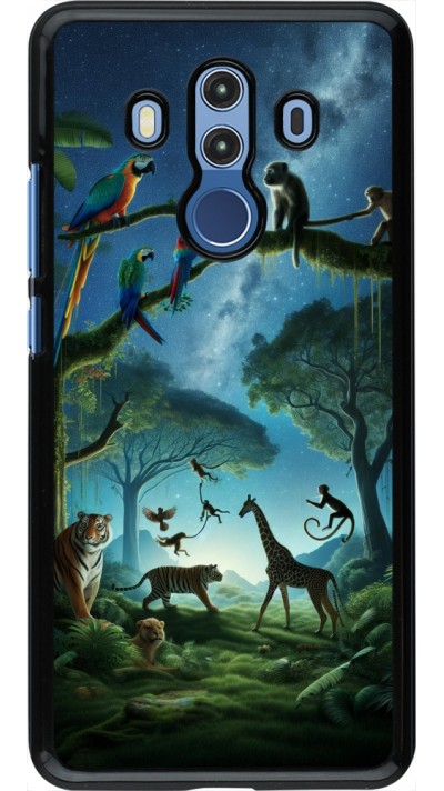 Coque Huawei Mate 10 Pro - Paradis des animaux exotiques