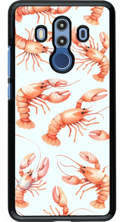 Coque Huawei Mate 10 Pro - Pattern de homards pastels