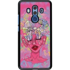 Coque Huawei Mate 10 Pro - Psychedelic pink mushroom