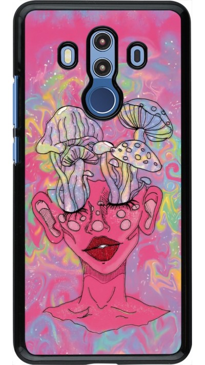 Coque Huawei Mate 10 Pro - Psychedelic pink mushroom