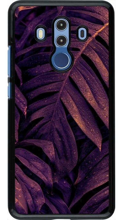 Coque Huawei Mate 10 Pro - Purple Light Leaves