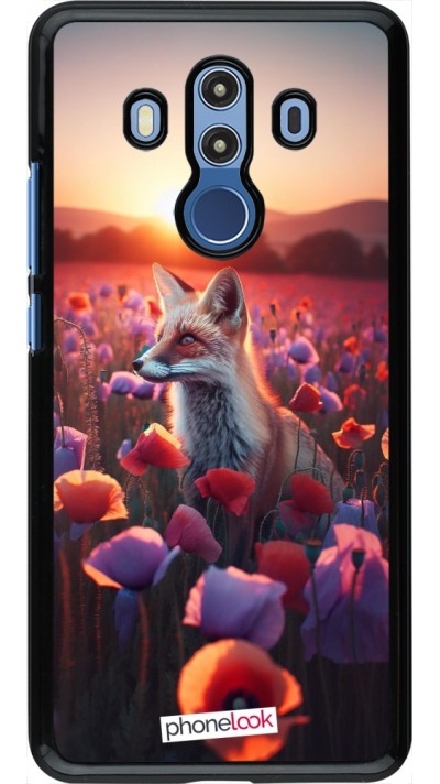 Coque Huawei Mate 10 Pro - Renard pourpre au crépuscule