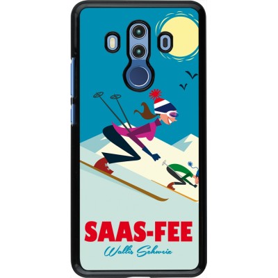 Coque Huawei Mate 10 Pro - Saas-Fee Ski Downhill