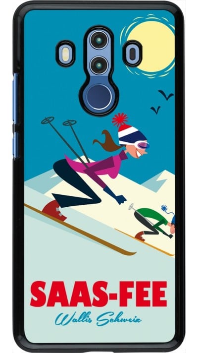 Coque Huawei Mate 10 Pro - Saas-Fee Ski Downhill