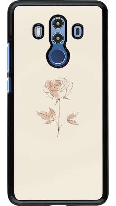Coque Huawei Mate 10 Pro - Sable Rose Minimaliste