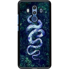 Huawei Mate 10 Pro Case Hülle - Snake Blue Anaconda