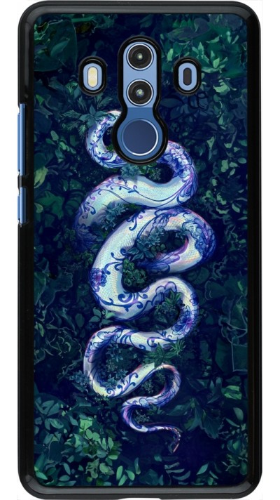 Coque Huawei Mate 10 Pro - Serpent Blue Anaconda