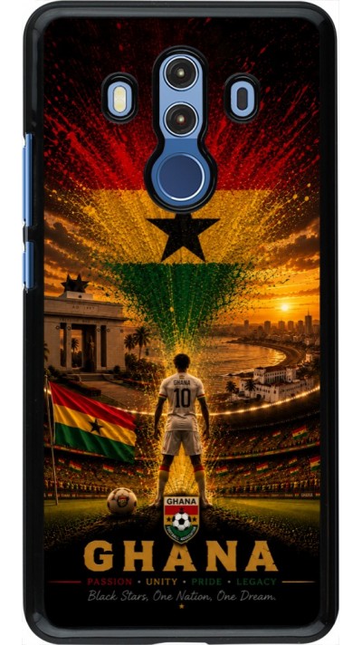 Huawei Mate 10 Pro Case Hülle - Fussball Ghana splash 2026