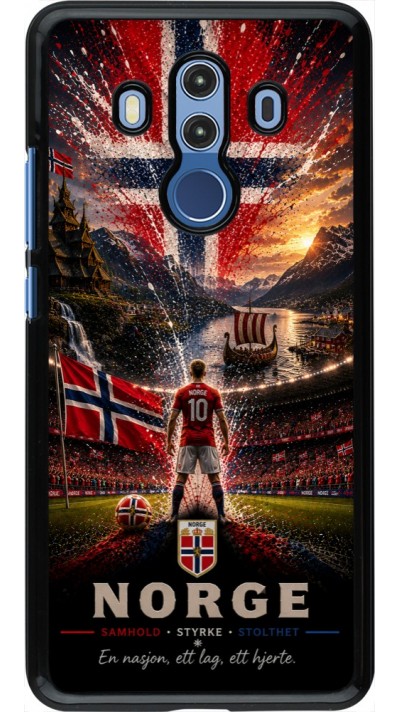Huawei Mate 10 Pro Case Hülle - Fussball Norwegen splash 2026