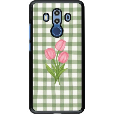 Coque Huawei Mate 10 Pro - Green vichy tulips Spring 2026