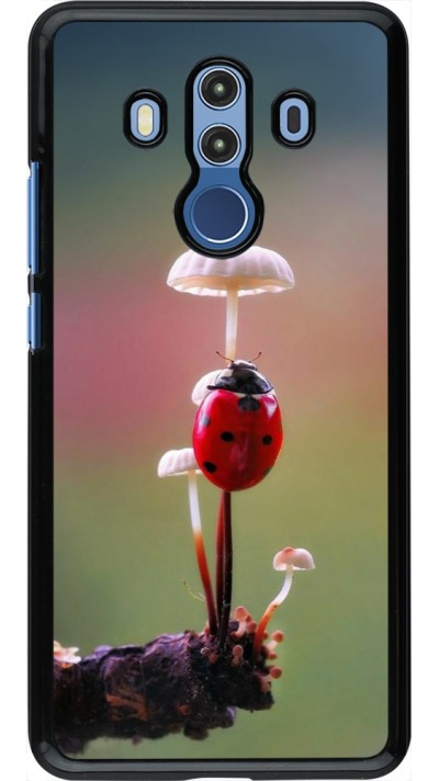 Huawei Mate 10 Pro Case Hülle - Ladybird on a mushroom Spring 2026