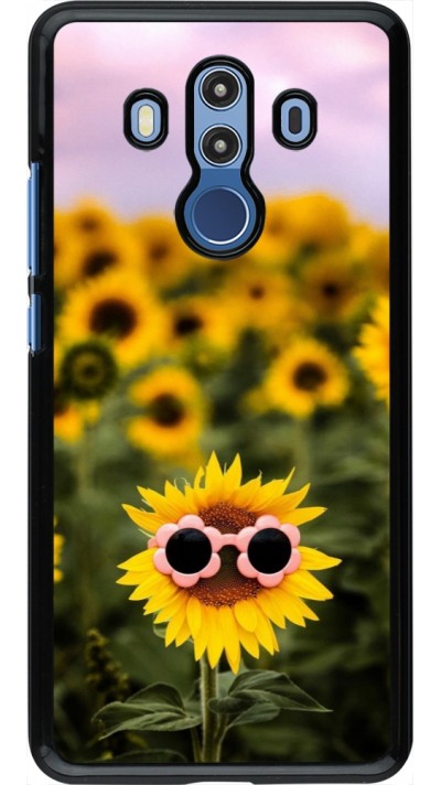 Huawei Mate 10 Pro Case Hülle - Sunflower with glasses Spring 2026