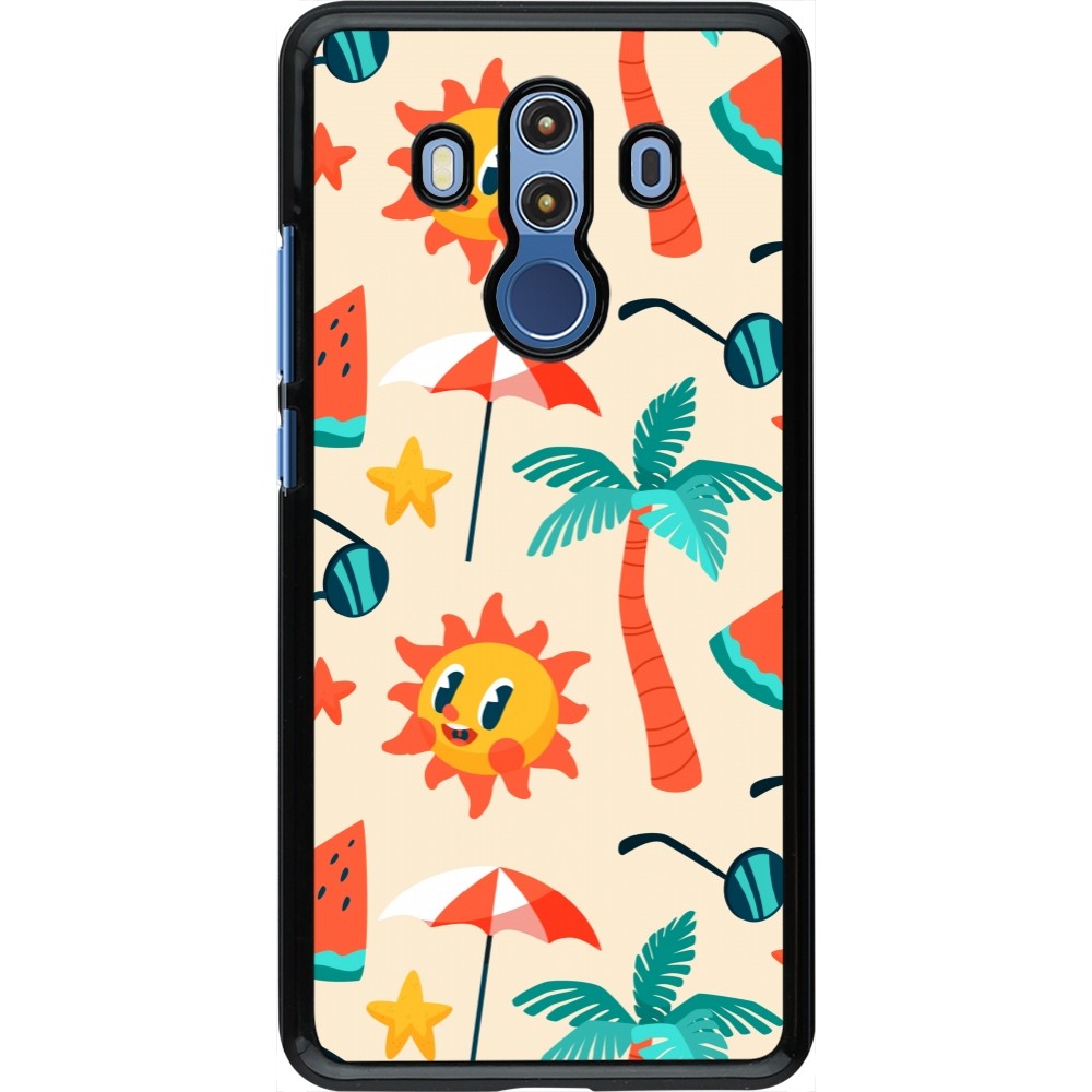 Huawei Mate 10 Pro Case Hülle - Summer 2025 Pattern soleil