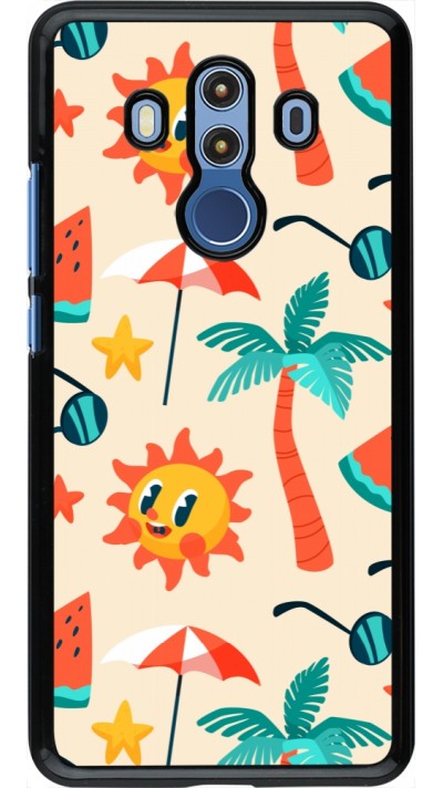 Coque Huawei Mate 10 Pro - Summer 2025 Pattern soleil