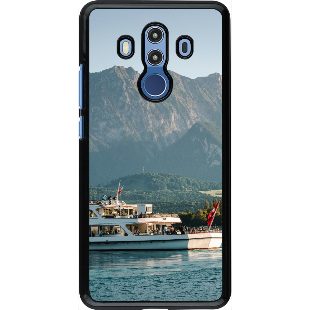 Coque Huawei Mate 10 Pro - Fête Nationale Suisse Bateau Leman
