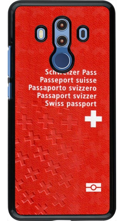Coque Huawei Mate 10 Pro - Swiss Passport