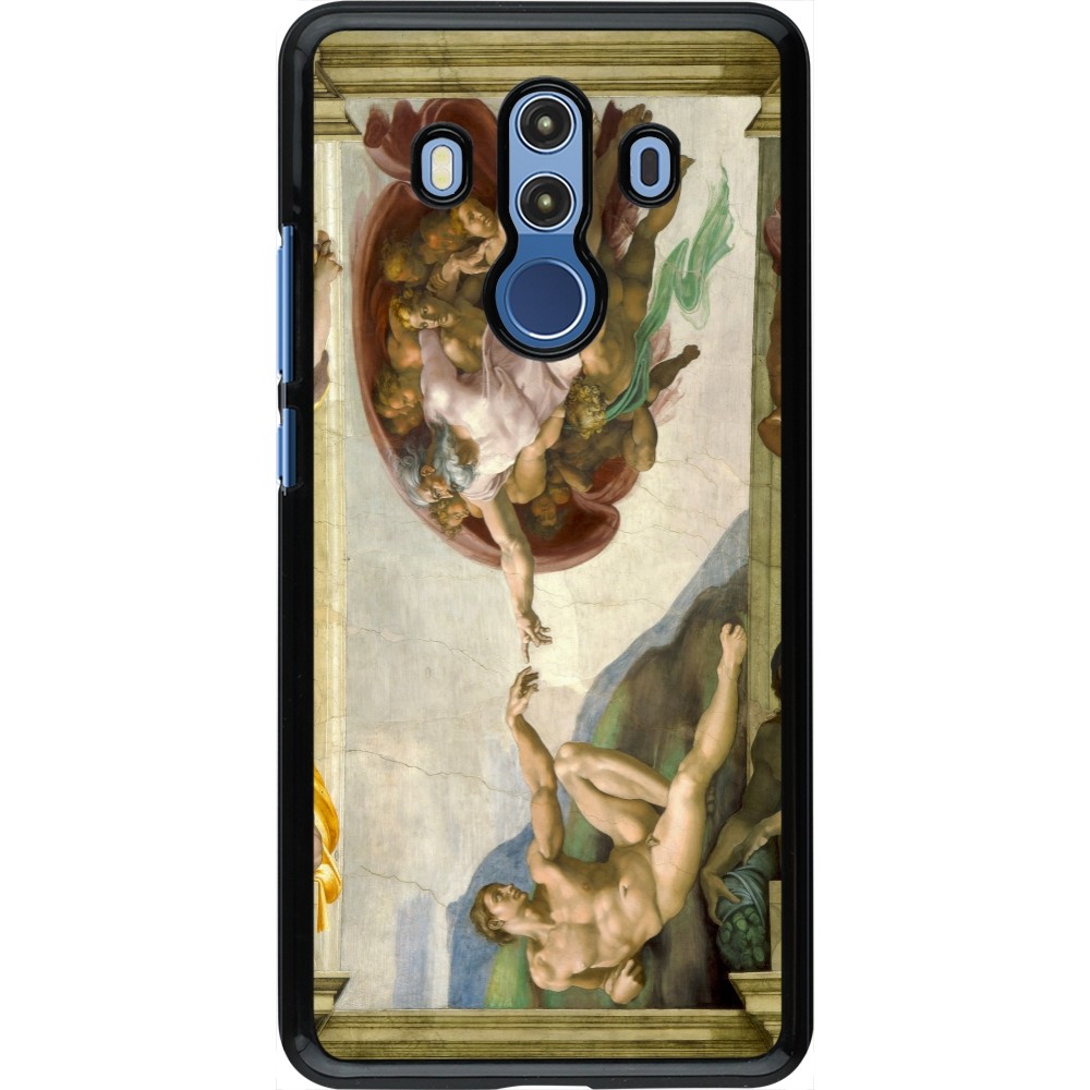 Coque Huawei Mate 10 Pro - Tableau art - La Création d’Adam - Michel-Ange