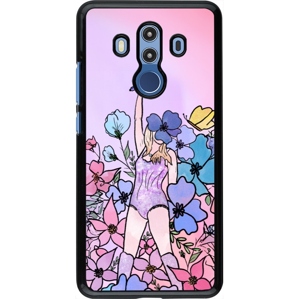 Coque Huawei Mate 10 Pro - Taylor Swift Sketch - Pink