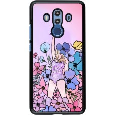 Coque Huawei Mate 10 Pro - Taylor Swift Sketch - Pink