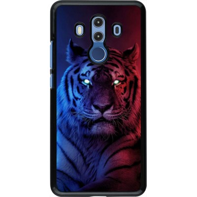 Coque Huawei Mate 10 Pro - Tiger Blue Red