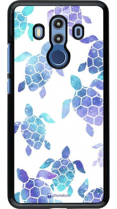 Coque Huawei Mate 10 Pro - Turtles pattern watercolor