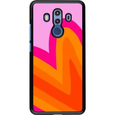 Huawei Mate 10 Pro Case Hülle - Valentine 2024 heart gradient